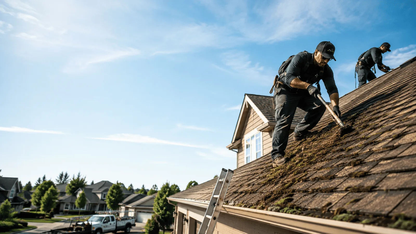 Roof Moss Removal in Liberal, KS near me